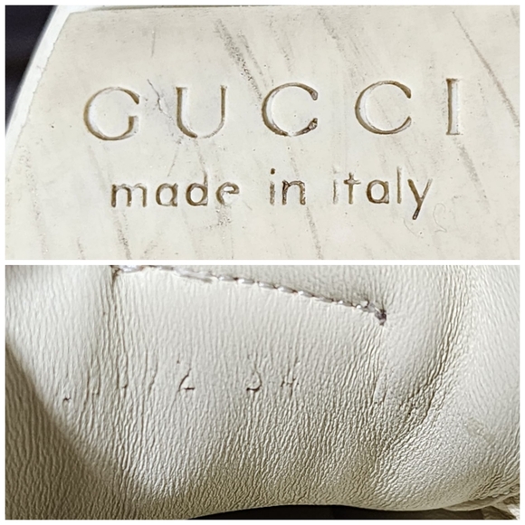 Gucci Rhyton Interlocking G Star Sneakers Off-White Size 34 - Picture 4 of 14